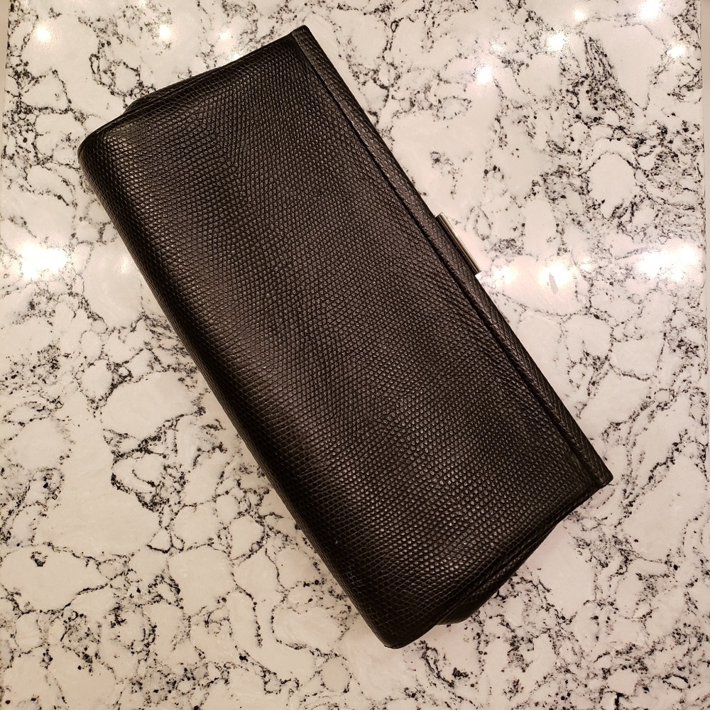 Banana Republic leather clutch